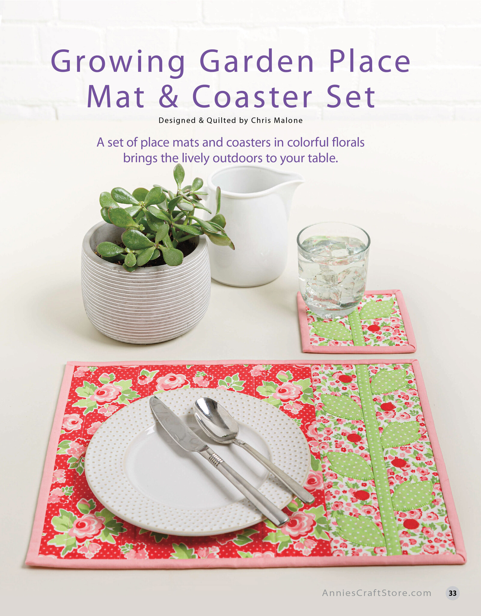 Annie's Annie's Sewing - Quick & Easy Sewing - book with projects