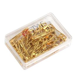 Restyle Safety Pins - curved - 27 mm