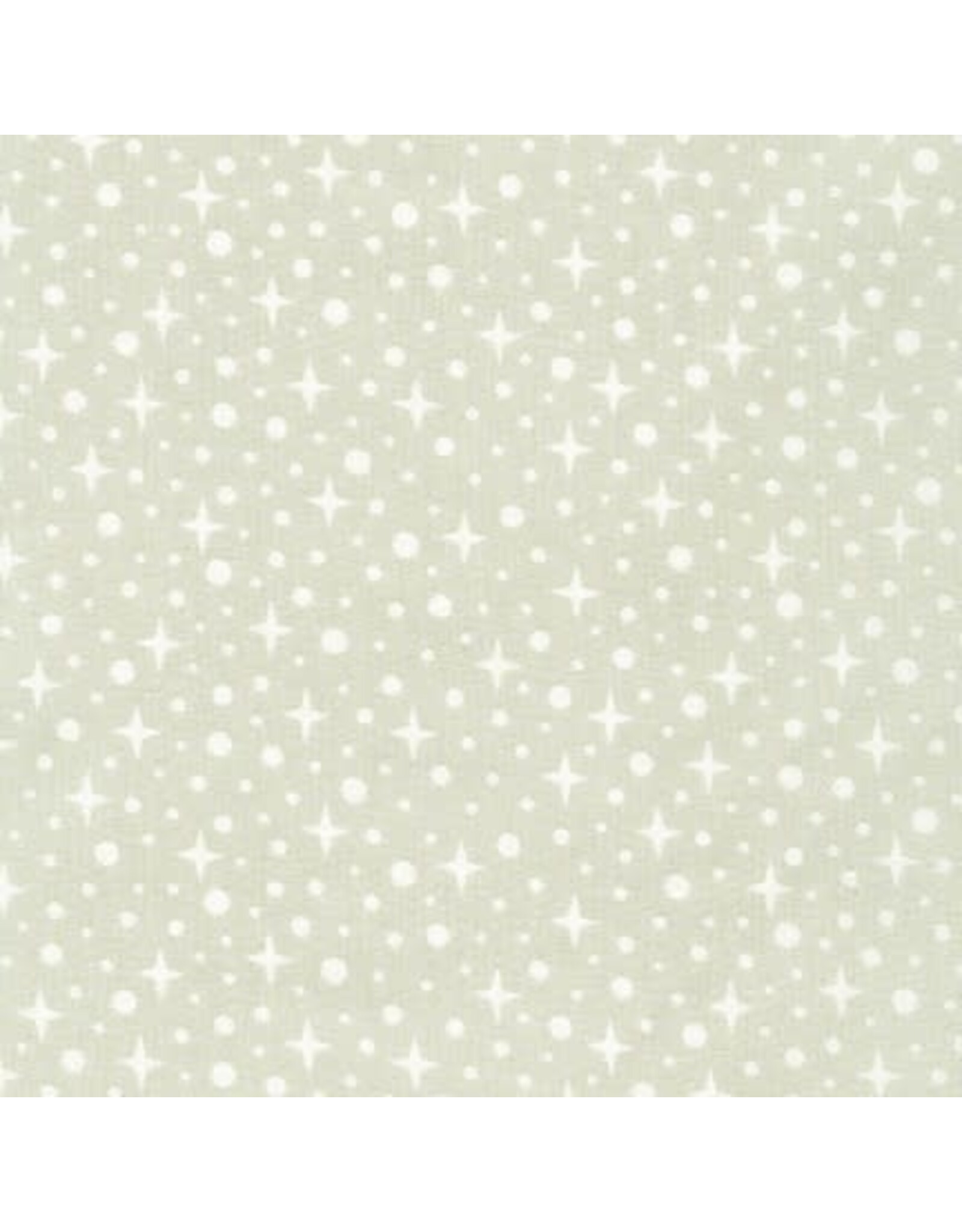 Robert Kaufman Sunroom - Star Shine Dove coupon (± 58 x 110 cm)