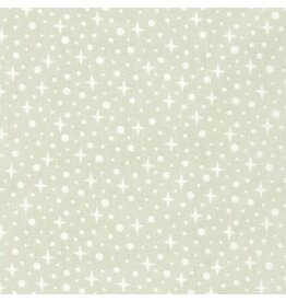 Robert Kaufman Sunroom - Star Shine Dove coupon (± 58 x 110 cm)