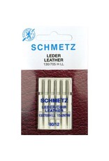 Schmetz Schmetz - box with 5 Sewing Machine Needles for Leather - 130/705 H-LL - 80