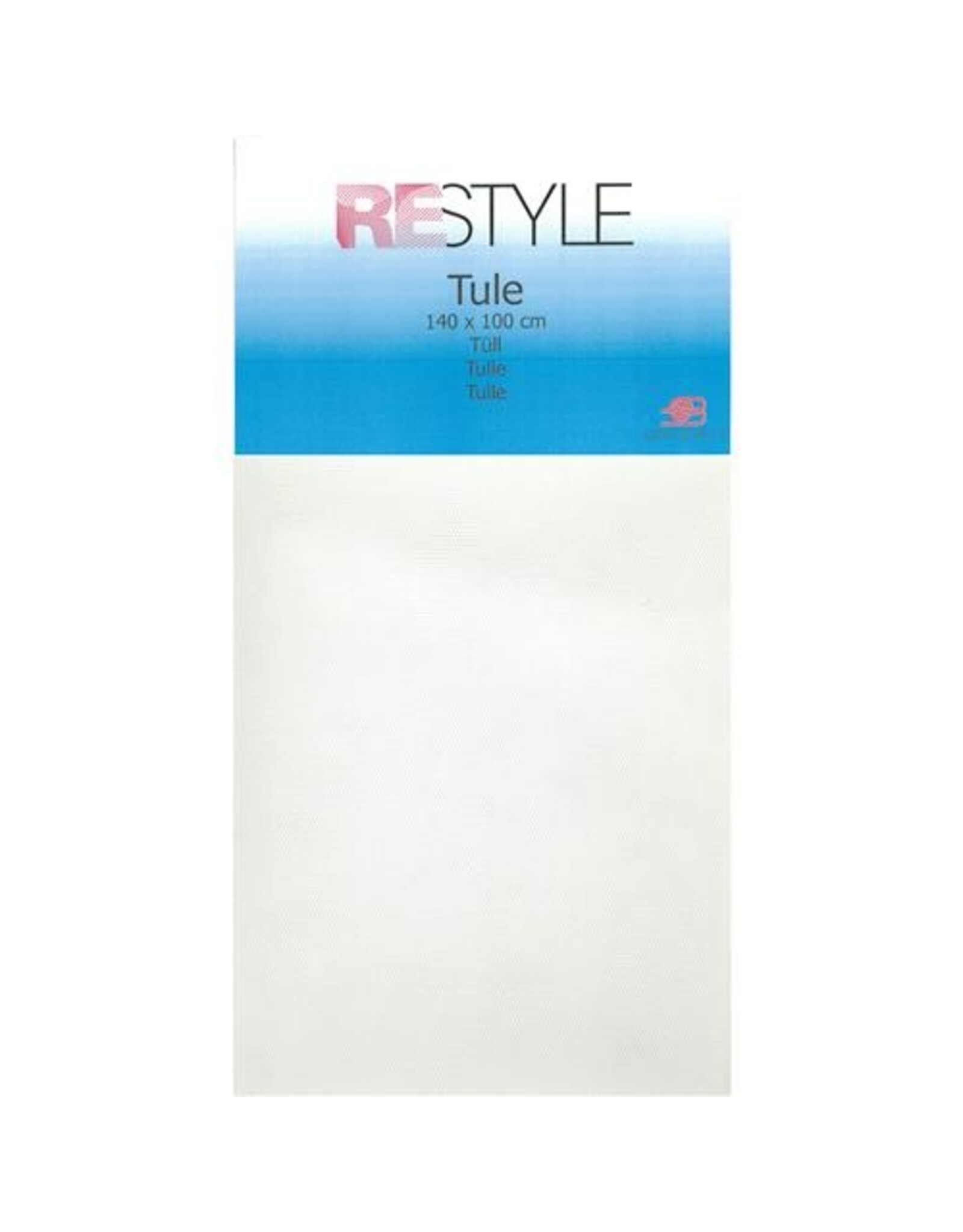 Restyle Restyle - Tule - wit - 140 x 100 cm