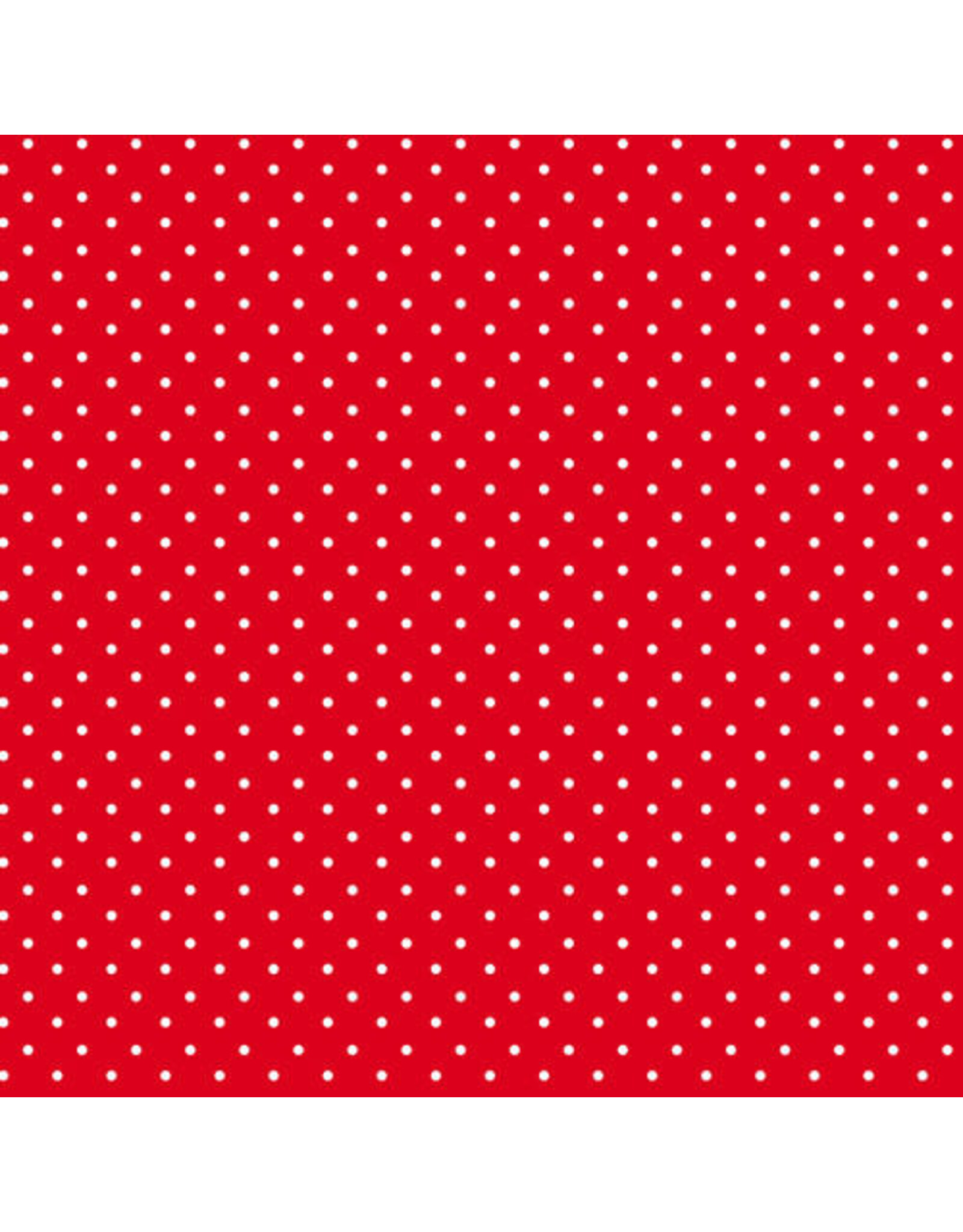 Henry Glass Priscilla's Polkas - White Dots on Red - Q-1030-88