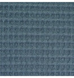 Restyle Waffle Fabric - Denim Blue