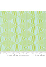 Moda Day in Paris - Diamonds Light Green coupon (± 58 x 110 cm)