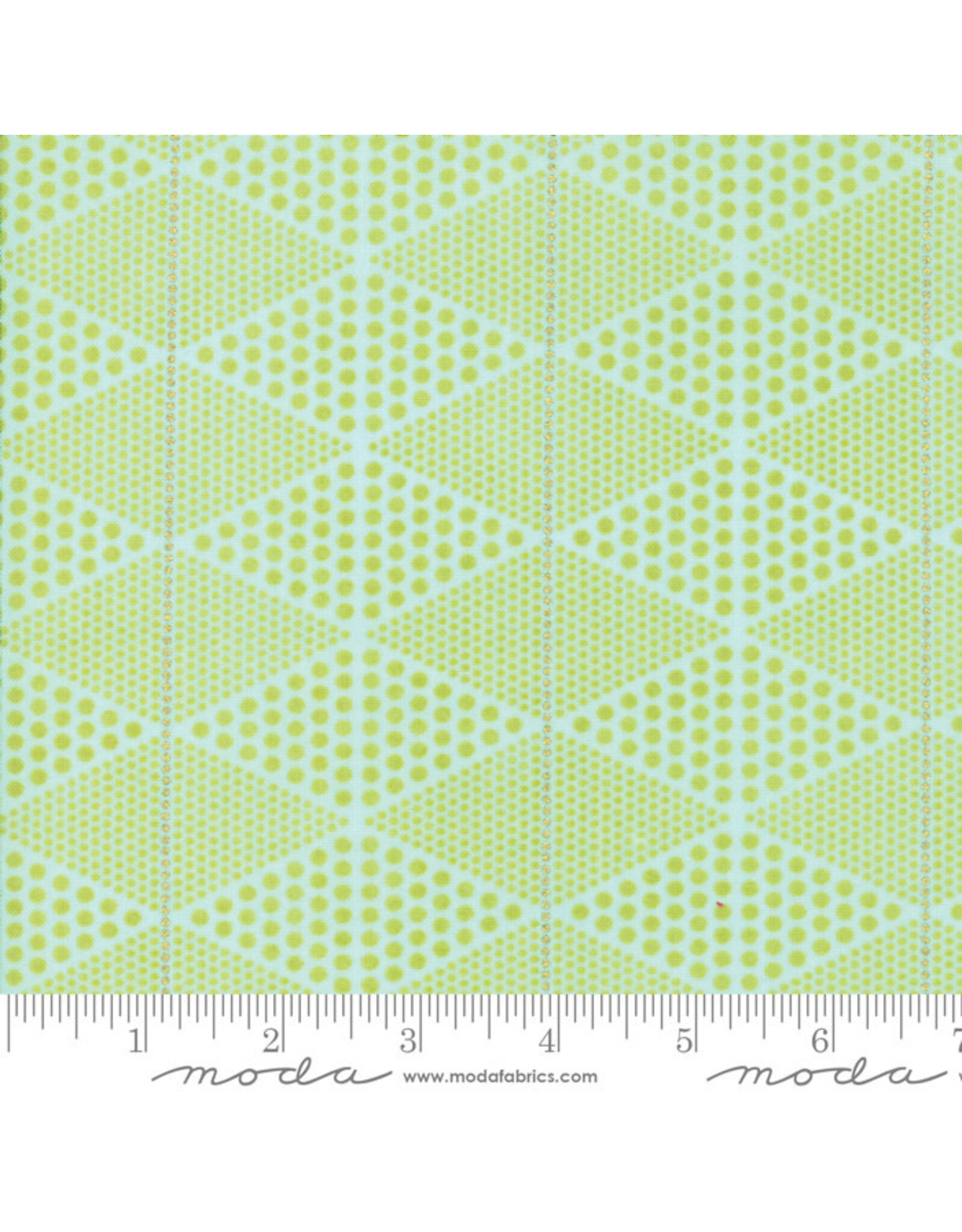 Moda Day in Paris - Diamonds Light Green coupon (± 58 x 110 cm)