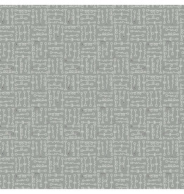 Benartex Contempo Studio Robo Boogie - Parts - Grey