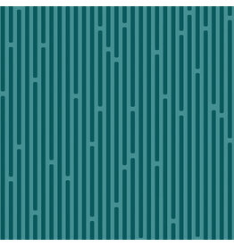 Contempo Robo Boogie - Stripy - Medium Teal