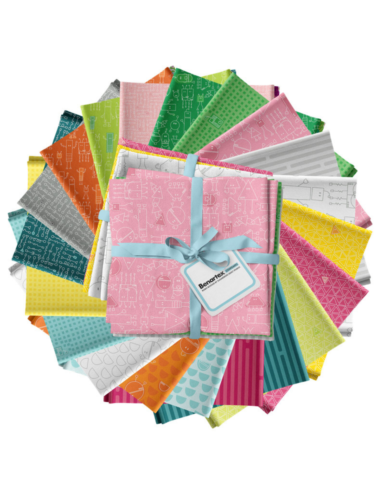 Contempo Sugaridoo - Robo Boogie - Fat Quarter Bundle