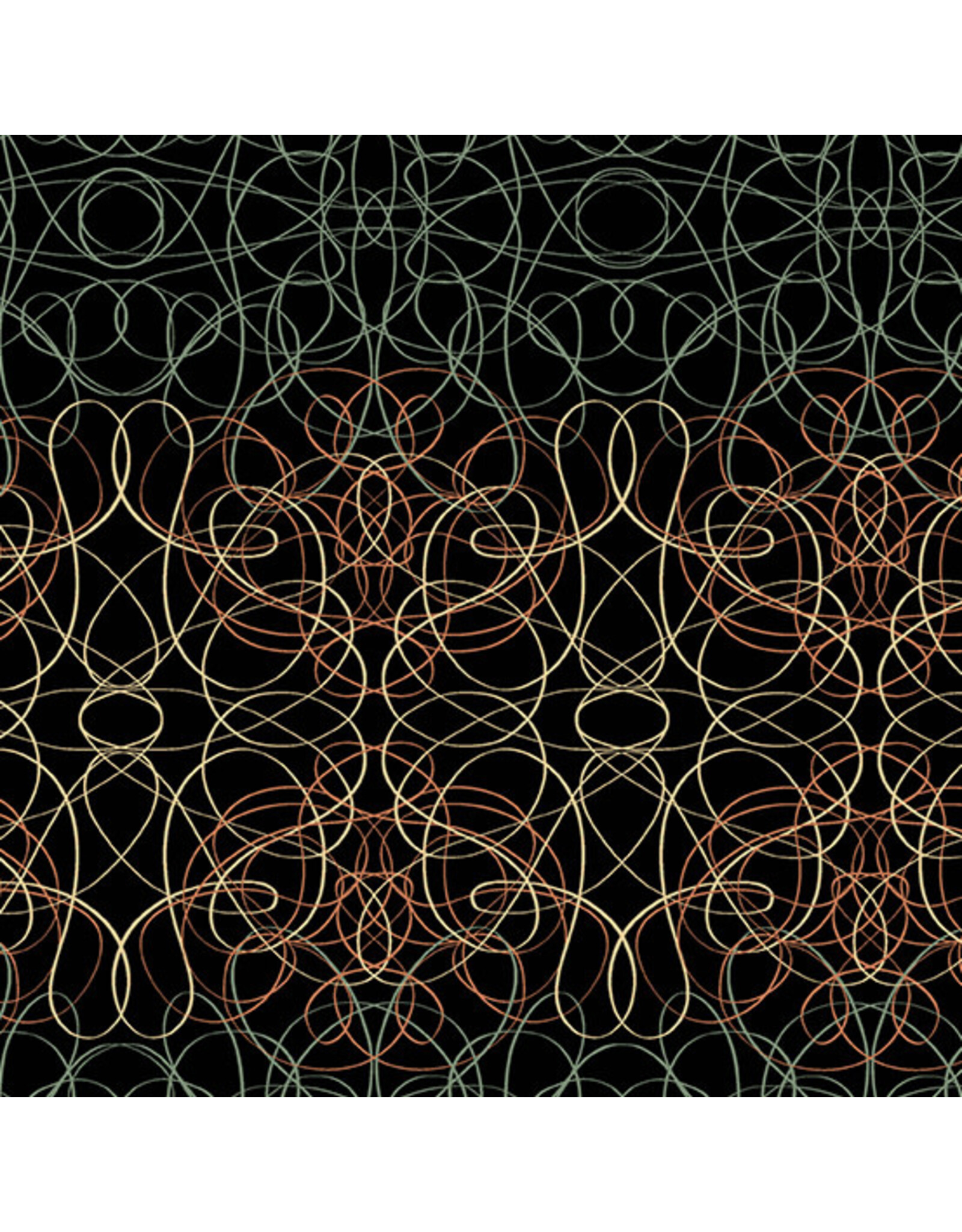 Andover Libs Elliott - Verdigris - Bellwoods Ink - A-825-K