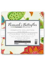 Robert Kaufman Parvaneh's Butterflies - 5 x 5 pack