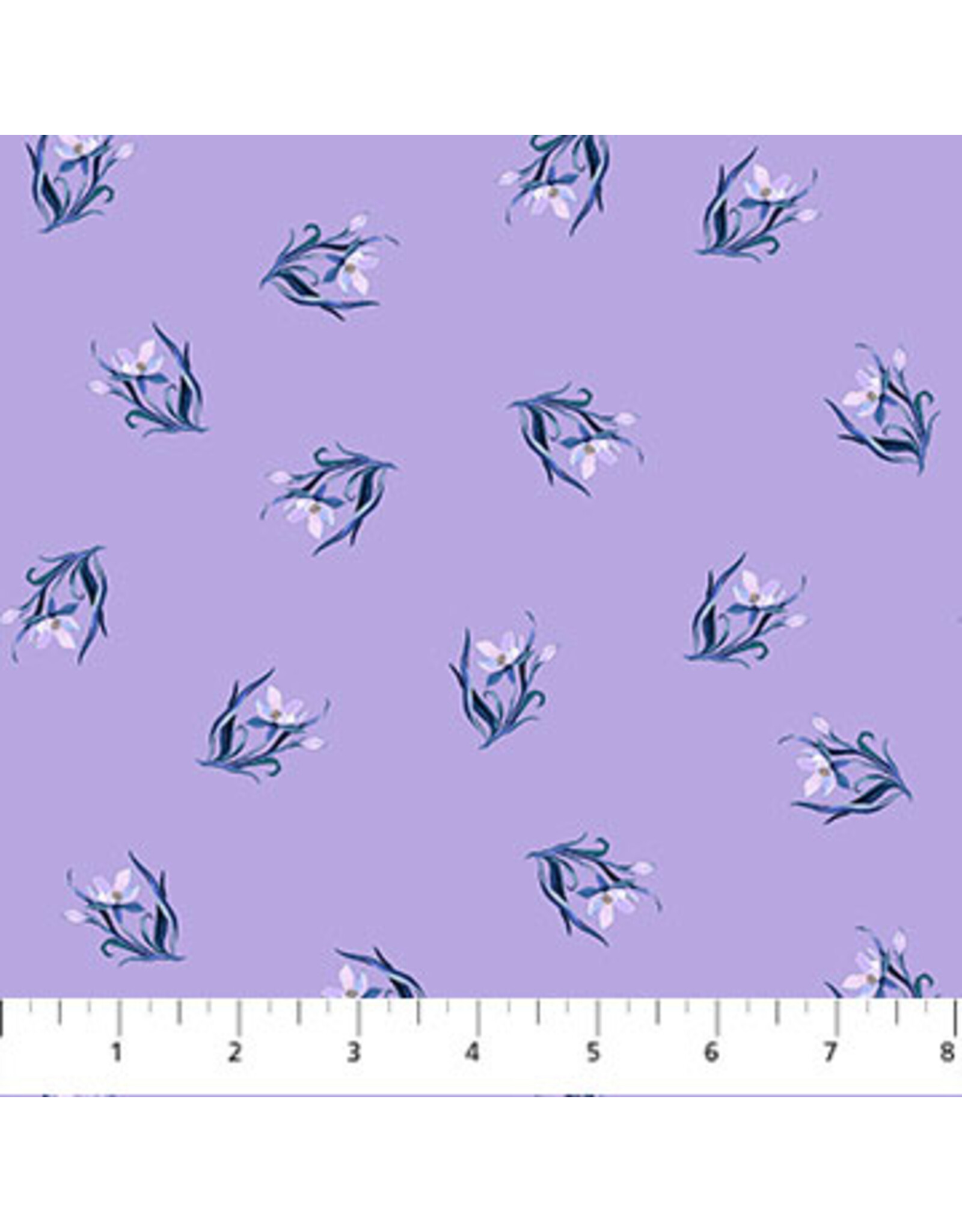 Figo Clara McAllister - Full Moon - Flowers Lilac - 90811-80