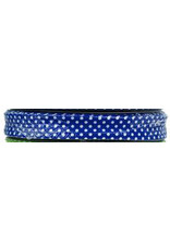 Restyle Biais Tape  - 1 meter - Dot - Blue - 18 mm