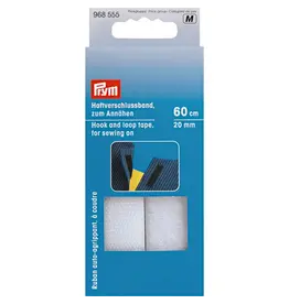 Prym Hook and Loop Tape - Sew on - white - 20 mm