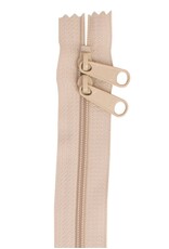 ByAnnie Handbag Zipper - 30 inch / 76 cm - double slide - Natural