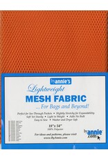 ByAnnie ByAnnie - Mesh Fabric - 18 x 54 inch - Pumpkin