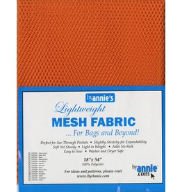 ByAnnie Mesh Fabric - 18 x 54 inch - Pumpkin