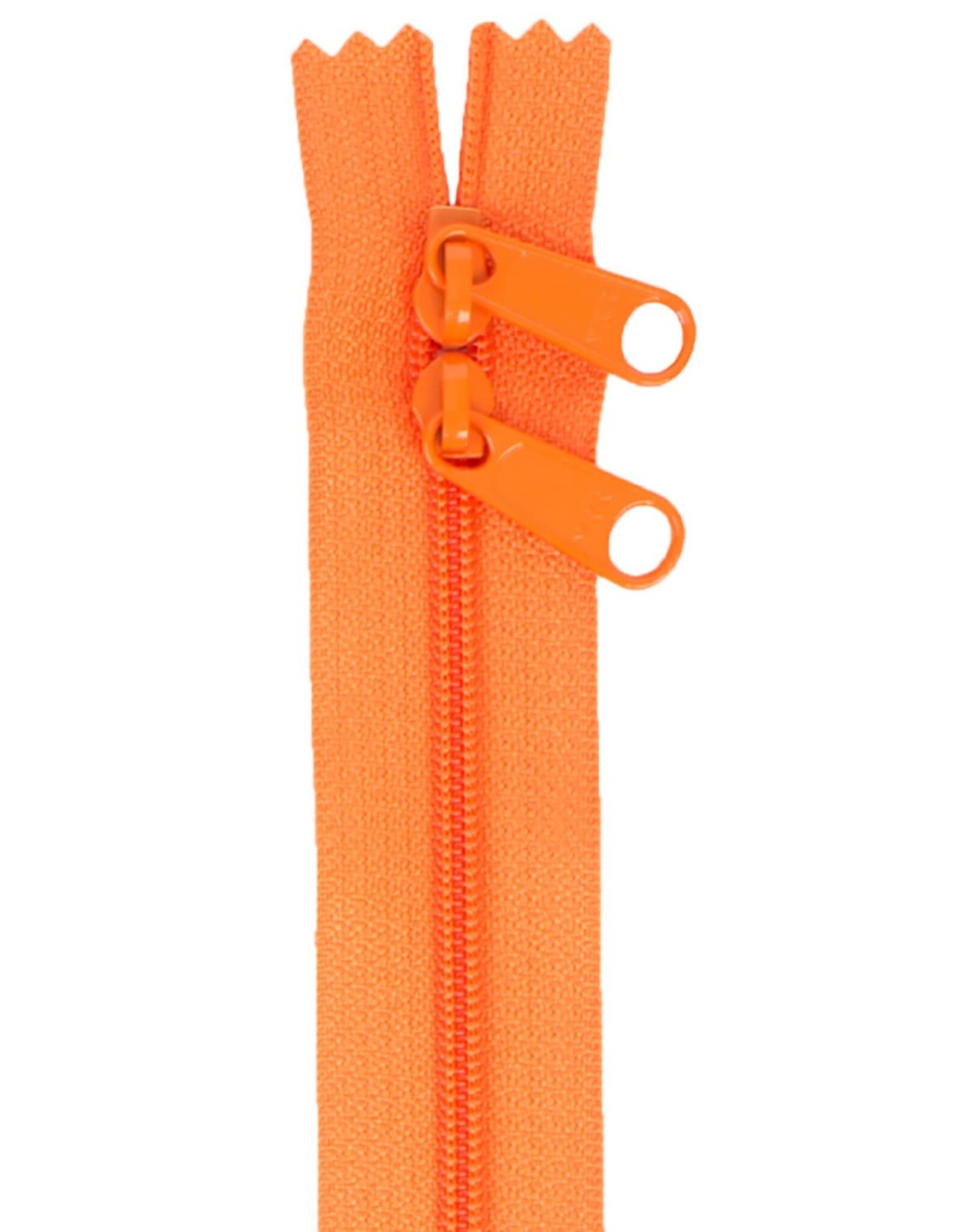 ByAnnie Handbag Zipper - 30 inch / 76 cm - double slide - Pumpkin