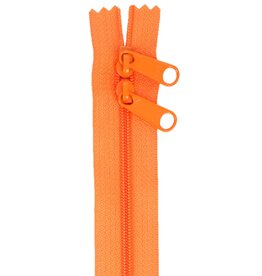 ByAnnie Handbag Zipper - 30 inch / 76 cm - double slide - Pumpkin