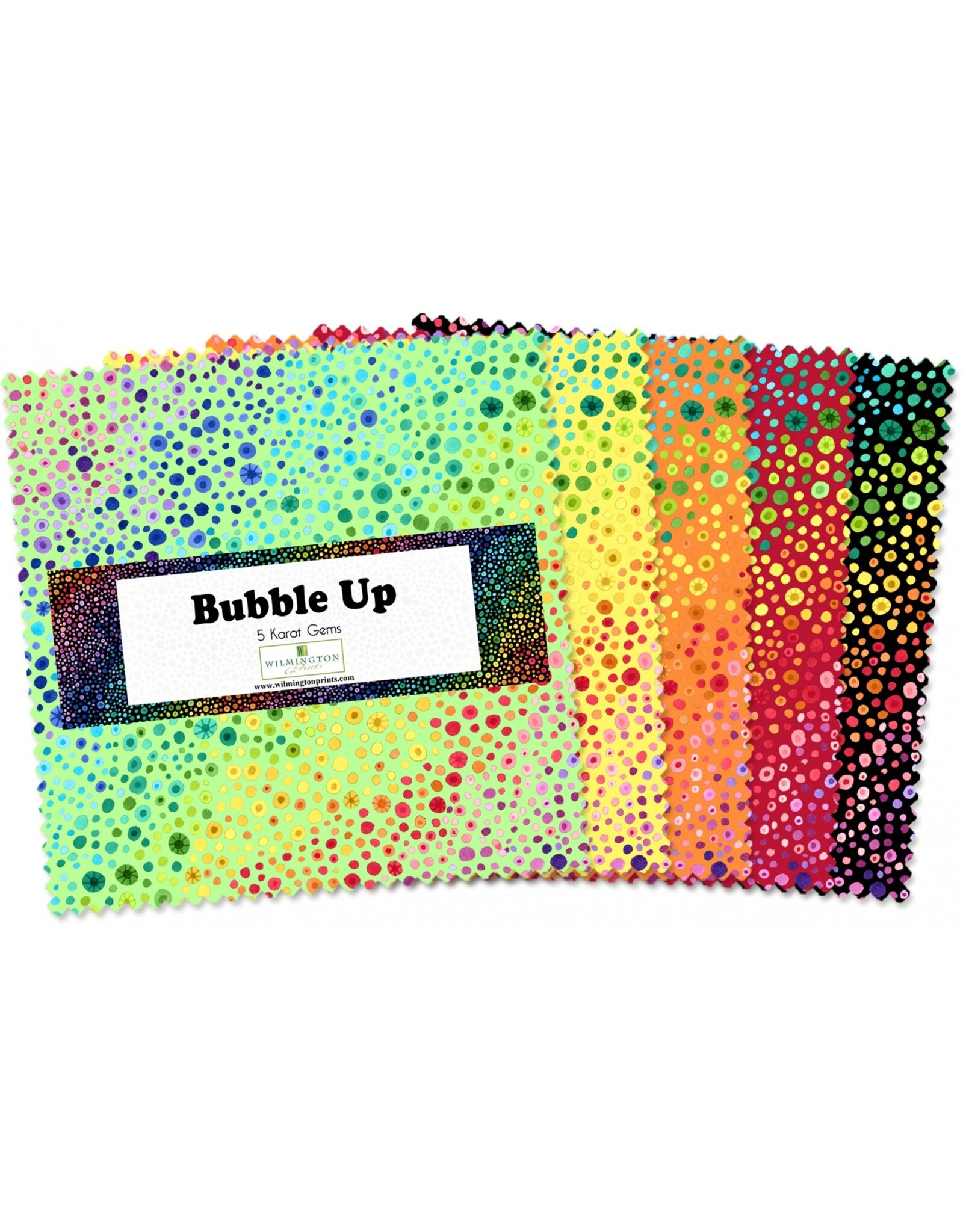 Wilmington Wilmington - Essentials - Bubble Up - 5 x 5 Pack - Charm pack