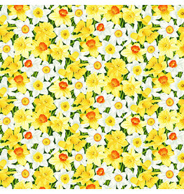 Makower UK Summer Days - Daffodils coupon (± 79 x 110 cm)