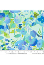 Moda Moda - Gradients Auras - Watercolor Garden Turquoise - 33730-14