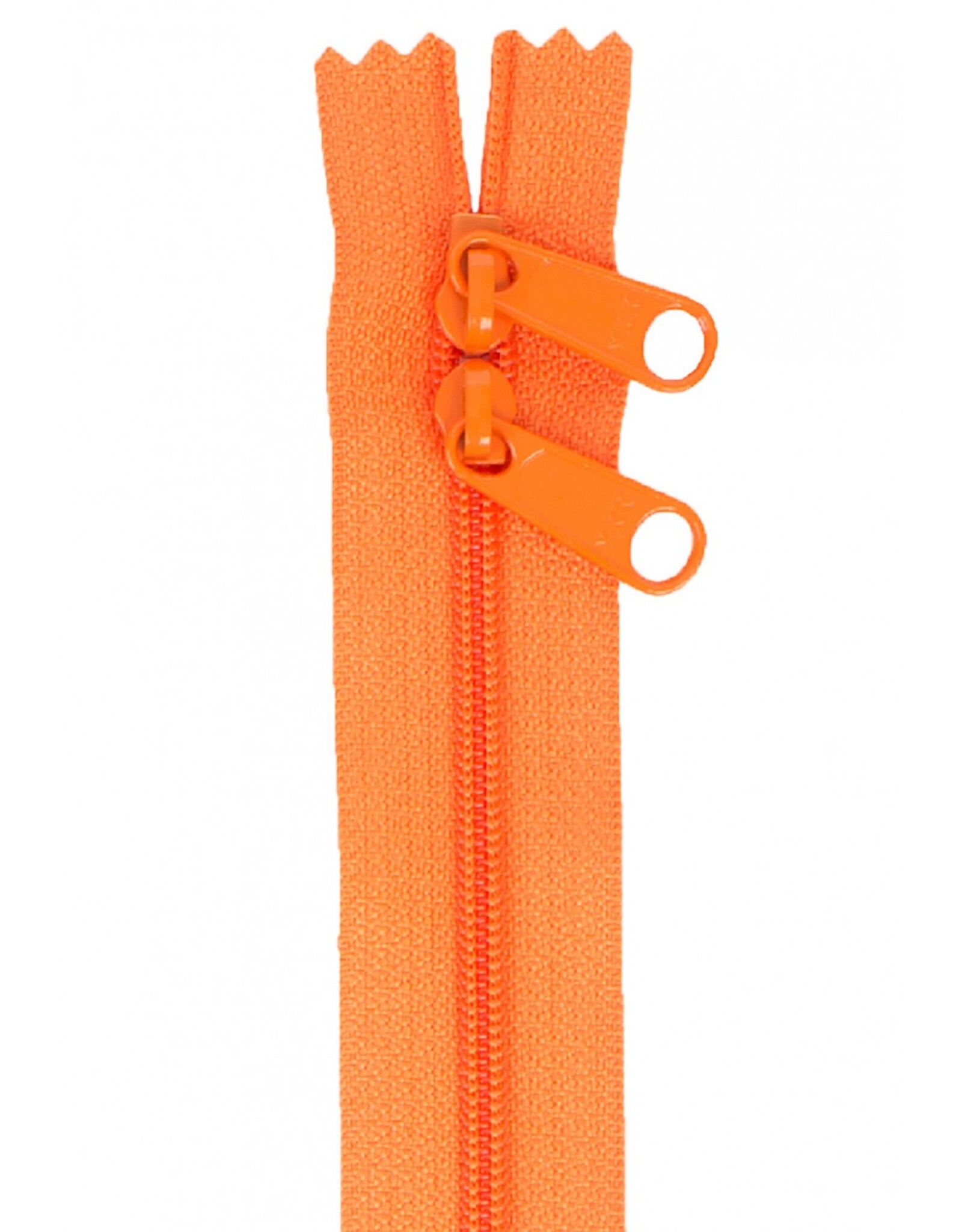 ByAnnie Handbag Zipper - 40 inch / 101 cm - double slide - Pumpkin
