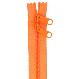 ByAnnie Handbag Zipper - 40 inch / 101 cm - double slide - Pumpkin