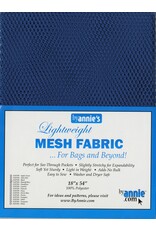 ByAnnie Mesh Fabric - 18 x 54 inch - Blastoff Blue