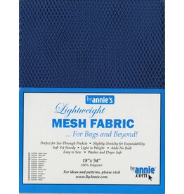 ByAnnie Mesh Fabric - 18 x 54 inch - Blastoff Blue