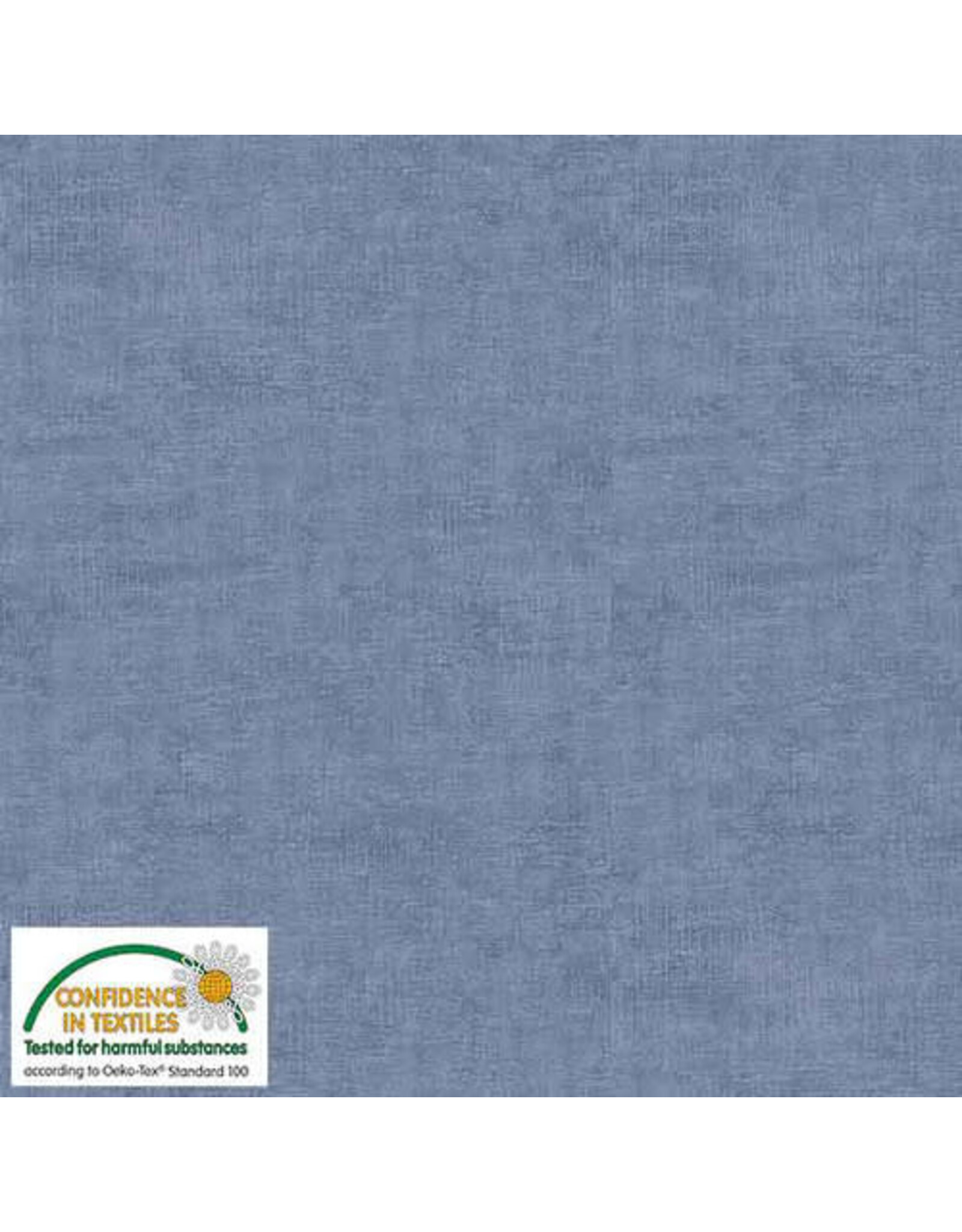 Stof Fabrics Melange - Medium Denim coupon (± 38 x 110 cm)