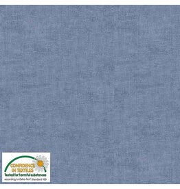 Stof Fabrics Melange - Medium Denim coupon (± 38 x 110 cm)