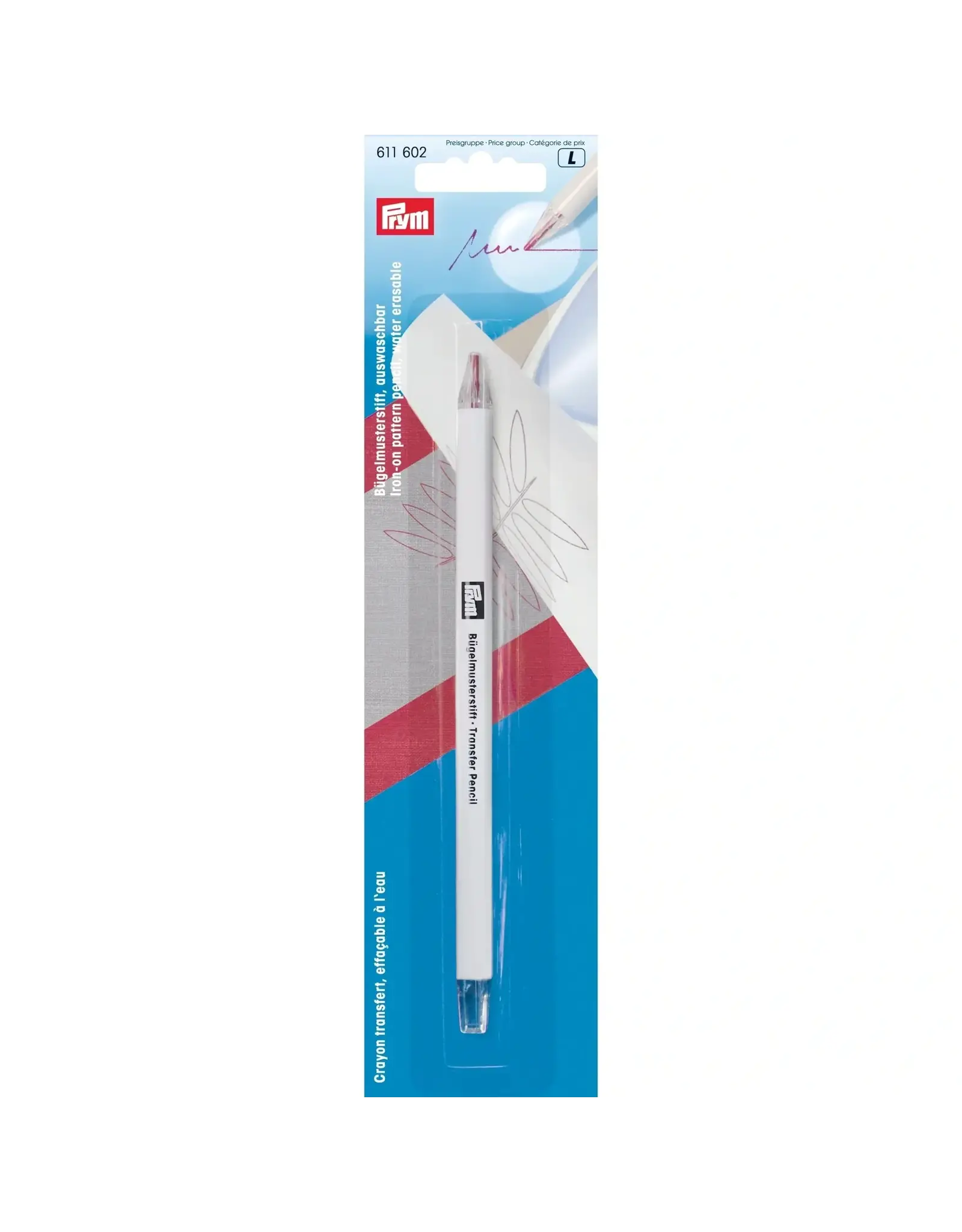 Prym Prym - Iron-on Pencil - Water Erasable - Red - 611 602