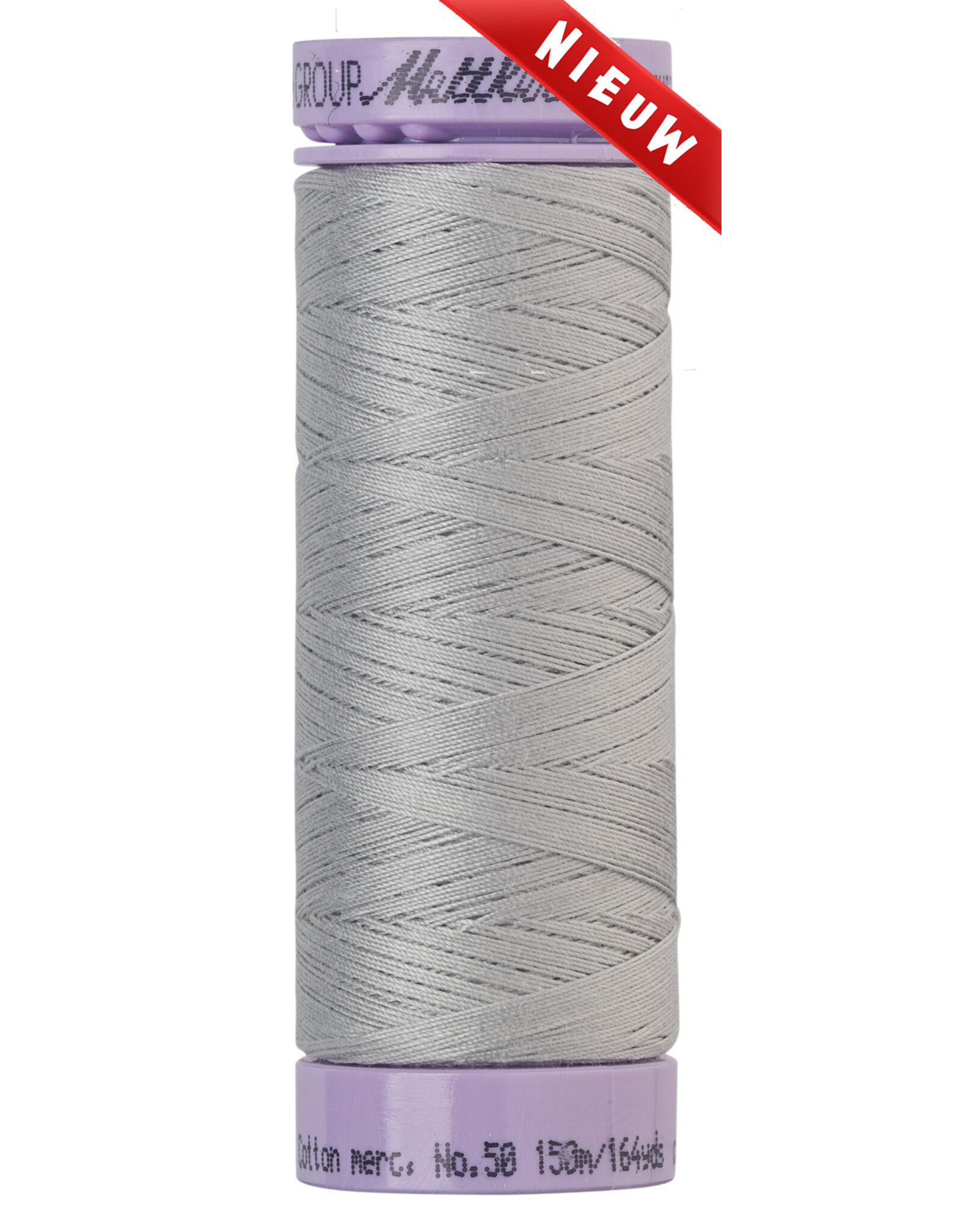 Mettler Silk Finish Cotton 50 - 150 meter - 13966 - Stainless Steel