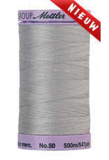 Mettler Silk Finish Cotton 50 - 500 meter - 13966 - Stainless Steel