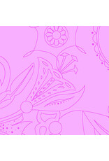 Andover Sun Print Luminance - Carved Lilac coupon (± 60 x 110 cm)