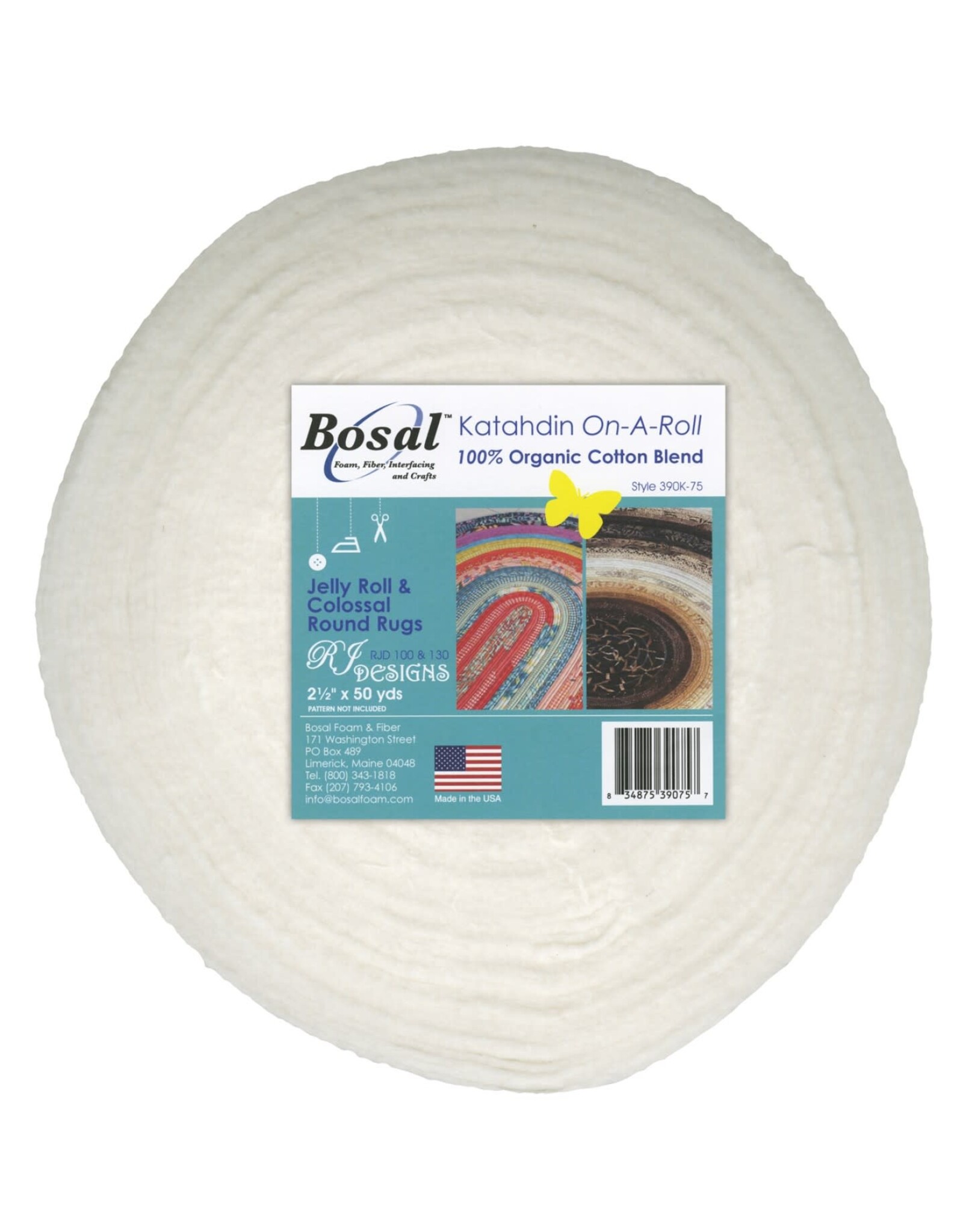 Bosal Bosal - Katahdin On-A-Roll, Jelly Roll Rug 2.5" x 50 yds