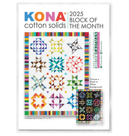 Robert Kaufman Kona Block of the Month 2025 - reservering