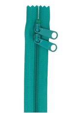 ByAnnie Handbag Zipper - 30 inch / 76 cm - double slide - Emerald