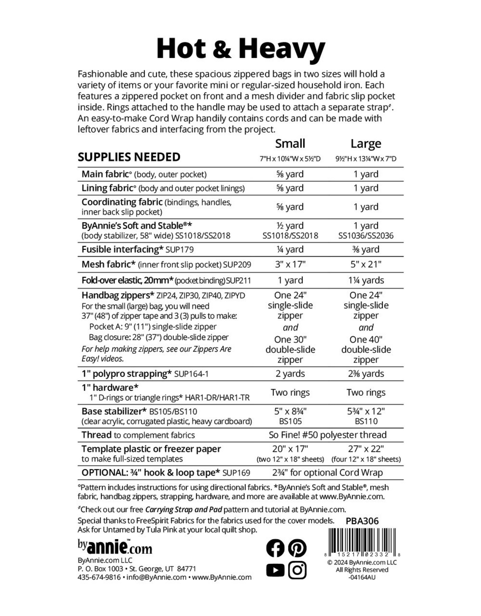 ByAnnie By Annie - Hot & Heavy - by Annie - patroon - PBA306