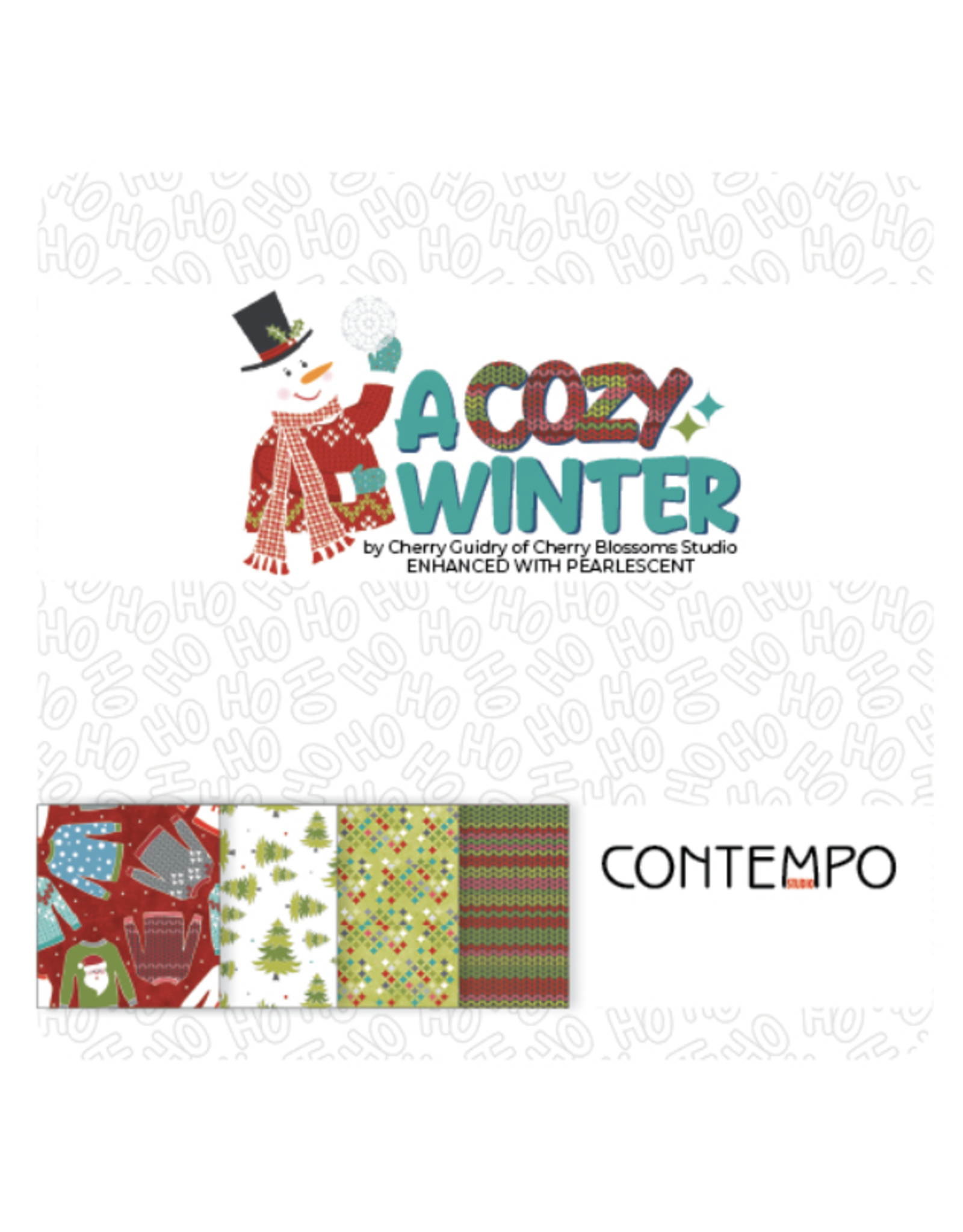 Benartex Contempo Studio - A Cozy Winter - Charm Pack - COXW5PK