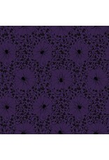 Studio E Fabrics Grace Pop - Hallowed Forest - Cobweb and Foliage Purple