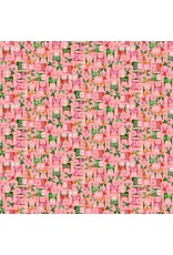 Makower UK Makower UK - Christmas Brights - Rudolph Pink - 023-P