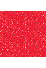 Makower UK Makower UK - Christmas Brights - Starlight Red - 022-R