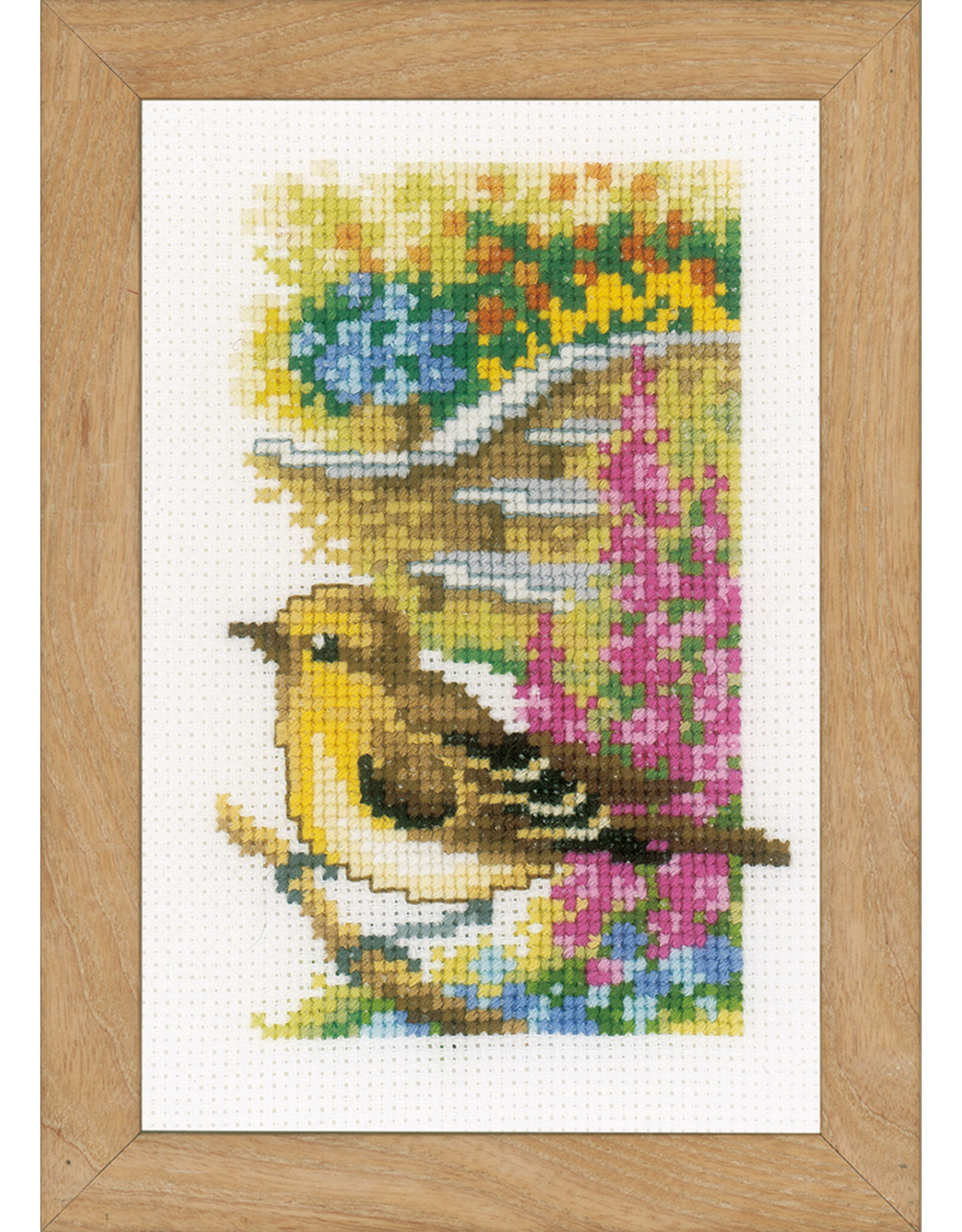 Vervaco Vervaco - Mini Embroidery Kit - Birds in the Garden - PN-0155883