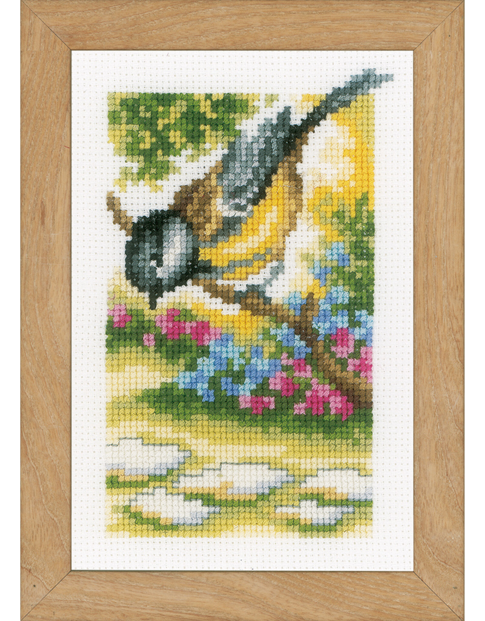 Vervaco Vervaco - Mini Embroidery Kit - Birds in the Garden - PN-0155883