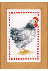 Vervaco Vervaco - Mini Embroidery Kit - Chickens - PN-0146565