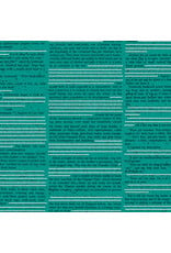 Andover Giucy Giuce - Scrawl - Redacted Redux Cyan - 1213-T