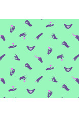 FreeSpirit HomeMade - Busy Fingers - Night coupon (± 44 x 110 cm)