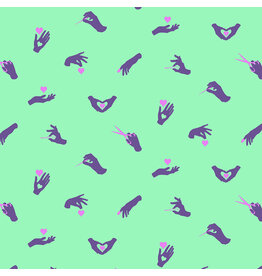 FreeSpirit HomeMade - Busy Fingers - Night coupon (± 44 x 110 cm)